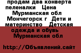 продам два конверта пеленалки › Цена ­ 300 - Мурманская обл., Мончегорск г. Дети и материнство » Детская одежда и обувь   . Мурманская обл.